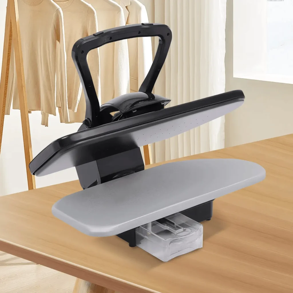 1600W steam iron press with diamond heating plate and overheat protection